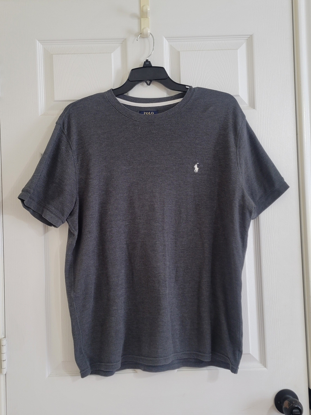 Polo by Ralph Lauren Men's Charcoal Crew Neck T-Shirt